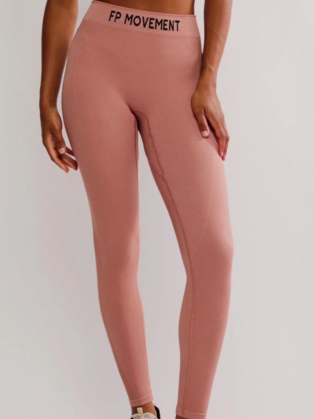 FP Movement Long Haul Leggings High-Rise Leggings in toasted coconut